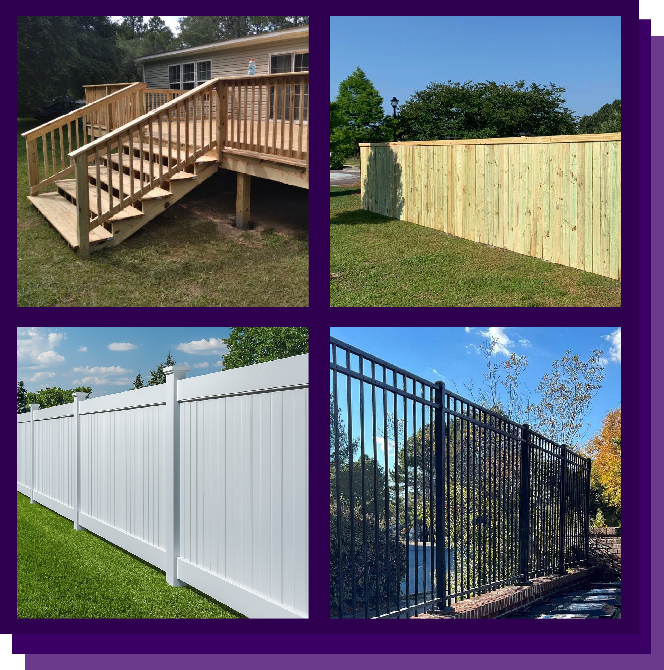 Mighty Oak Fence Installation